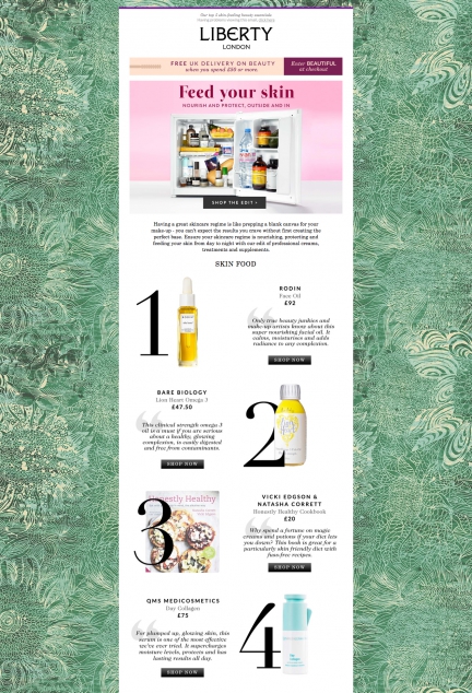 Feed Your Skin. The Beauty Edit