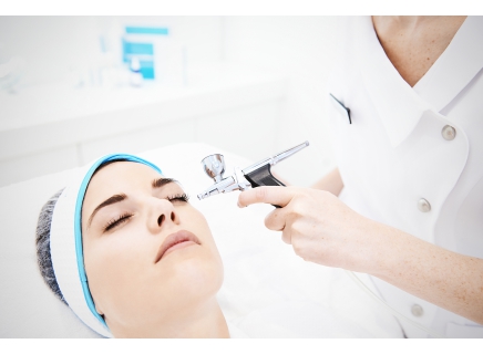 non surgical procedure, but using oxygen and QMS products it feels like you have had some form of surgery. Anti-aging, skincare at its best.